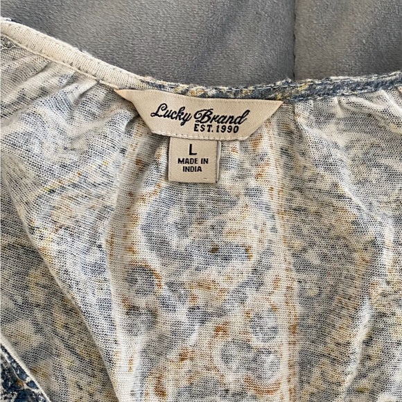 Lucky brand boho top large - Picture 3 of 6